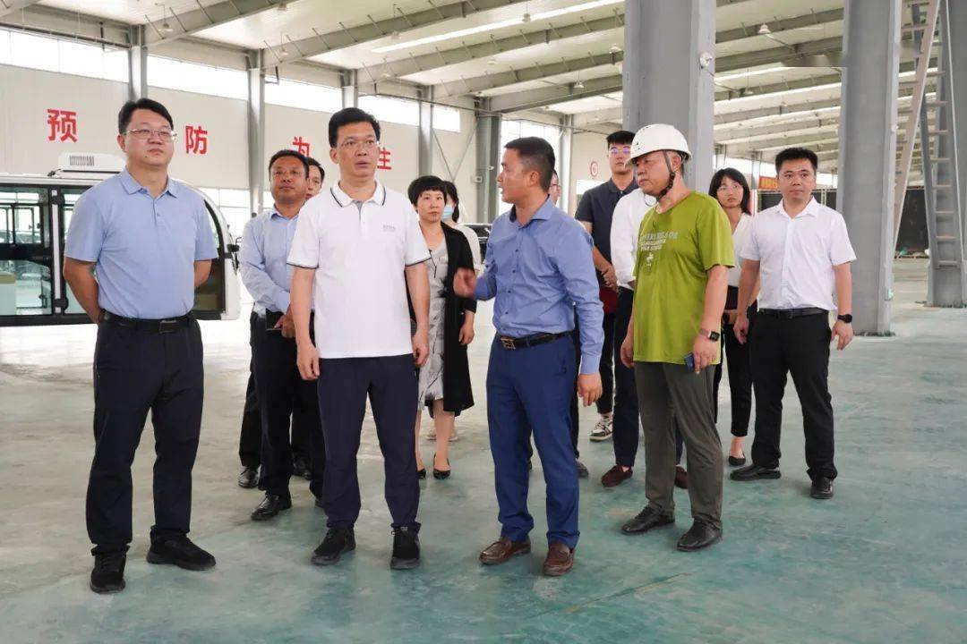 谢远区调研博罗智能装备产业园起步区项目建设情况