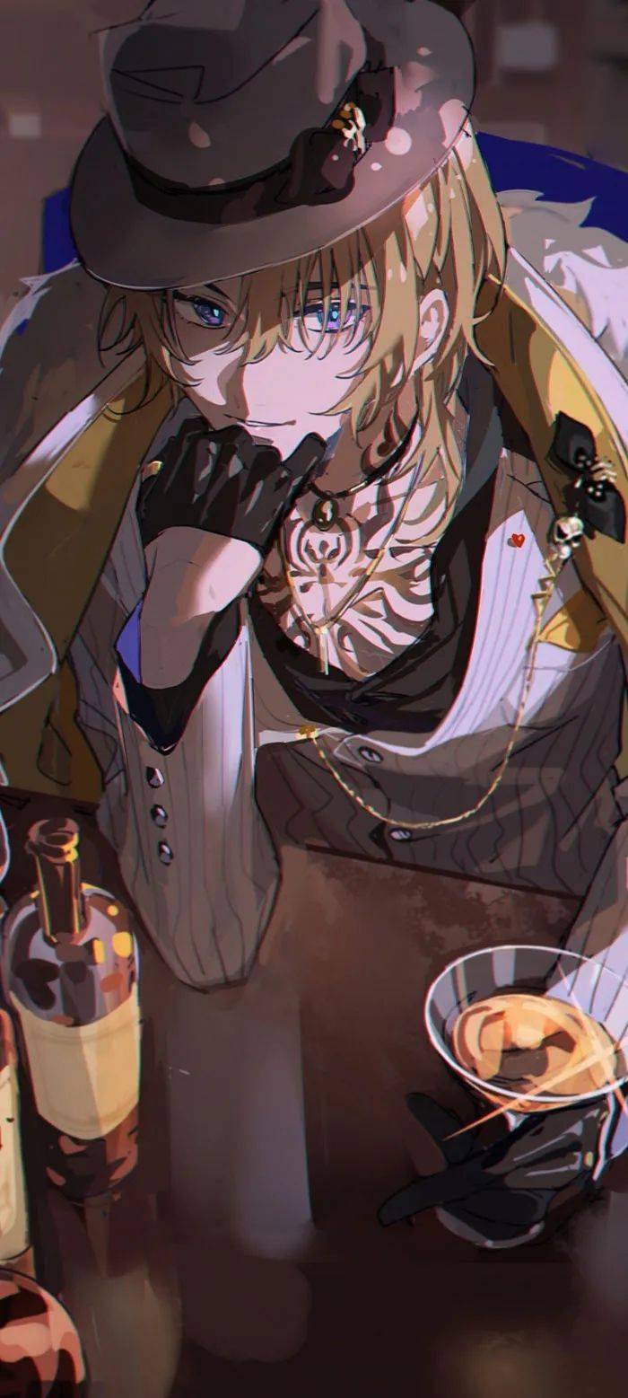 vox luca 黄发帅哥来袭,手机壁纸_动漫_公众_头像