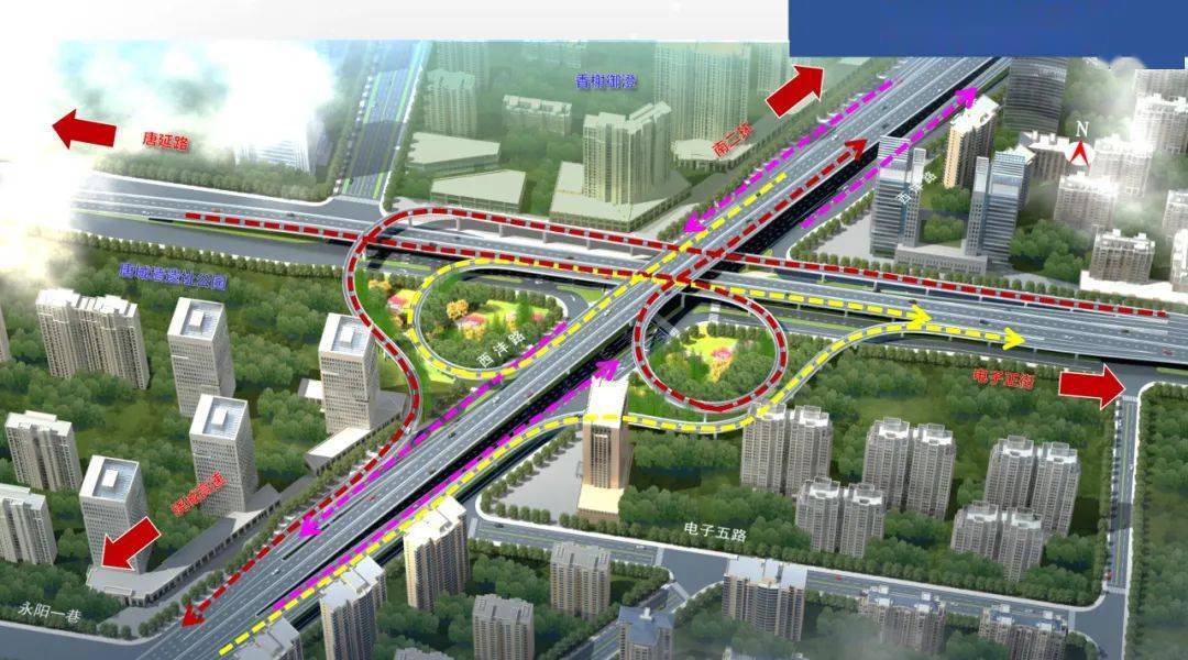西安这些快速路详细方案公布,事关太白南路,西铜高速._建设_改造_通道