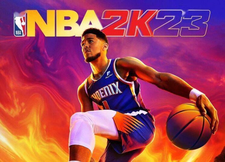 布克成为nba2k23封面球员