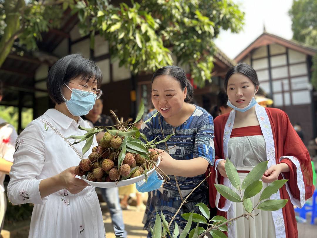 在苏东坡种荔枝的地方 四川眉山三苏祠邀你来“日啖荔枝三百颗”