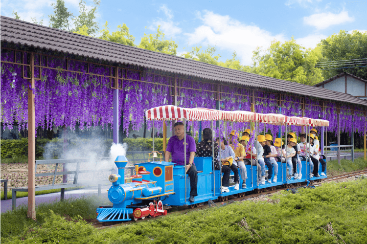 06199抢广州香草世界度假套餐双床房2大1小水乐园门票等