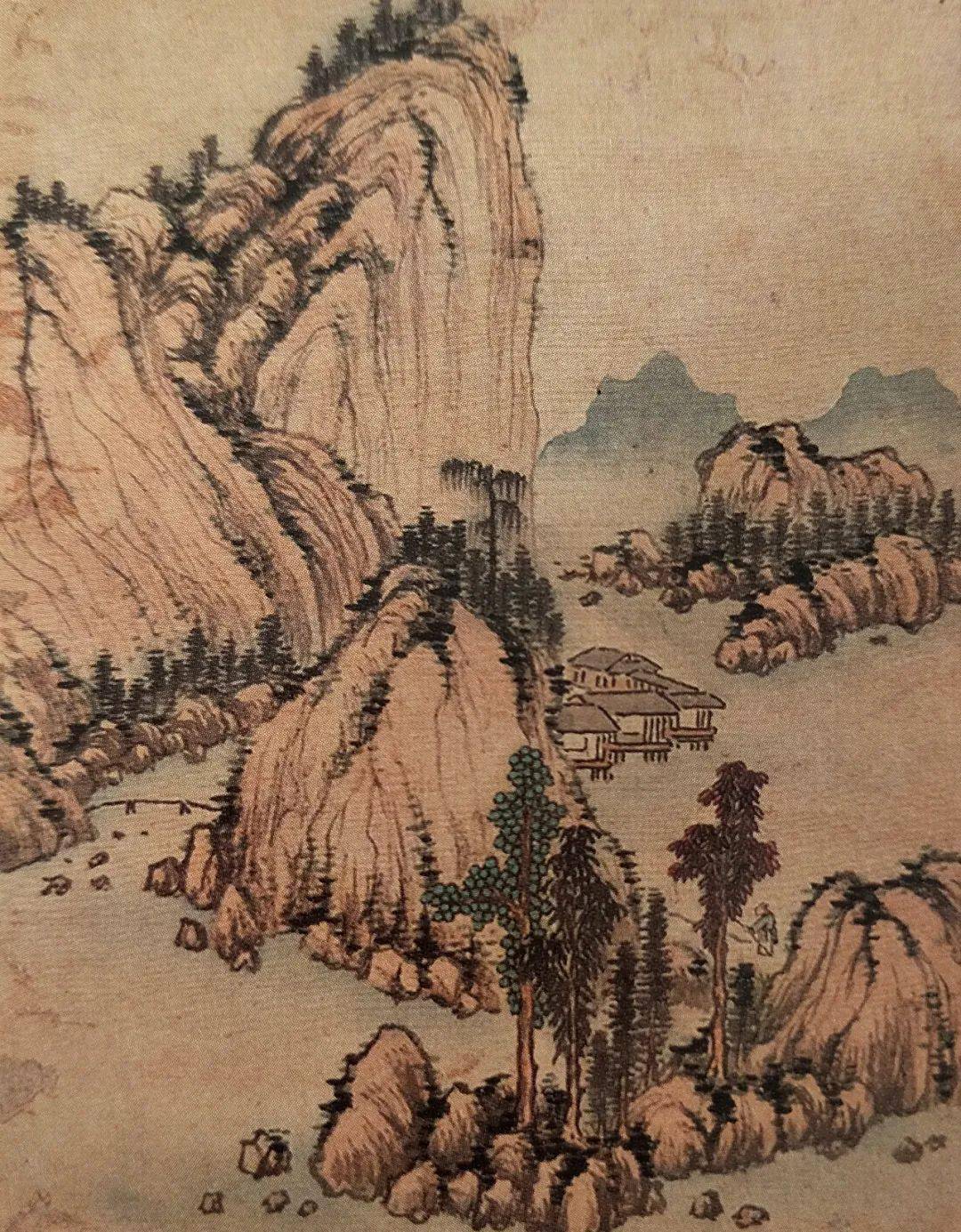 清代画家武丹山水画作品赏析_国画_衷白_花鸟