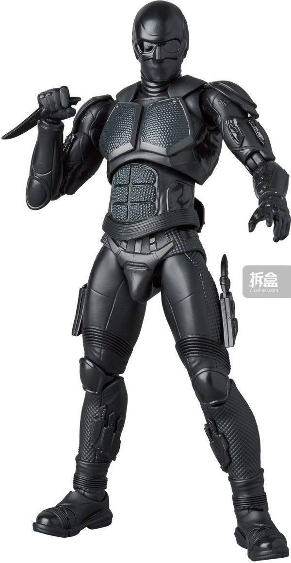 mafex黑袍纠察队玄色noir美漫祖国人可动人偶手办摆件