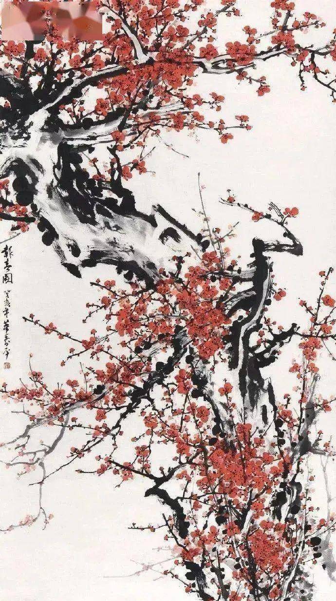 鉴赏| 暗香浮动见风骨——赏董寿平梅花_搜狐网