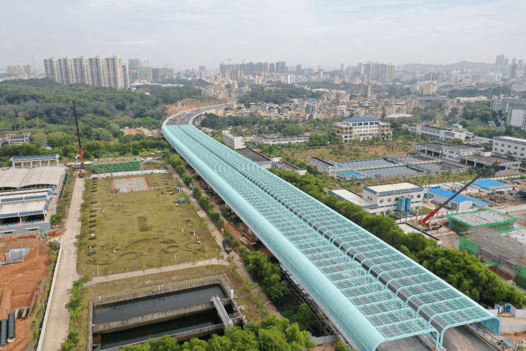 深惠城际大鹏支线大鹏站开建深圳又有2条路通了香蜜湖立交深南香蜜