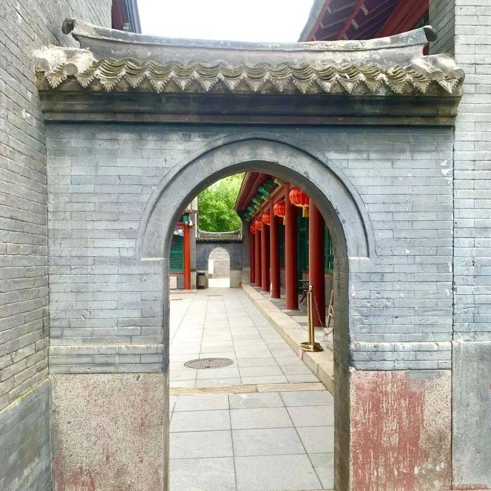 云端共享︱古建之美——月亮门_吉林市_圆弧形_植物
