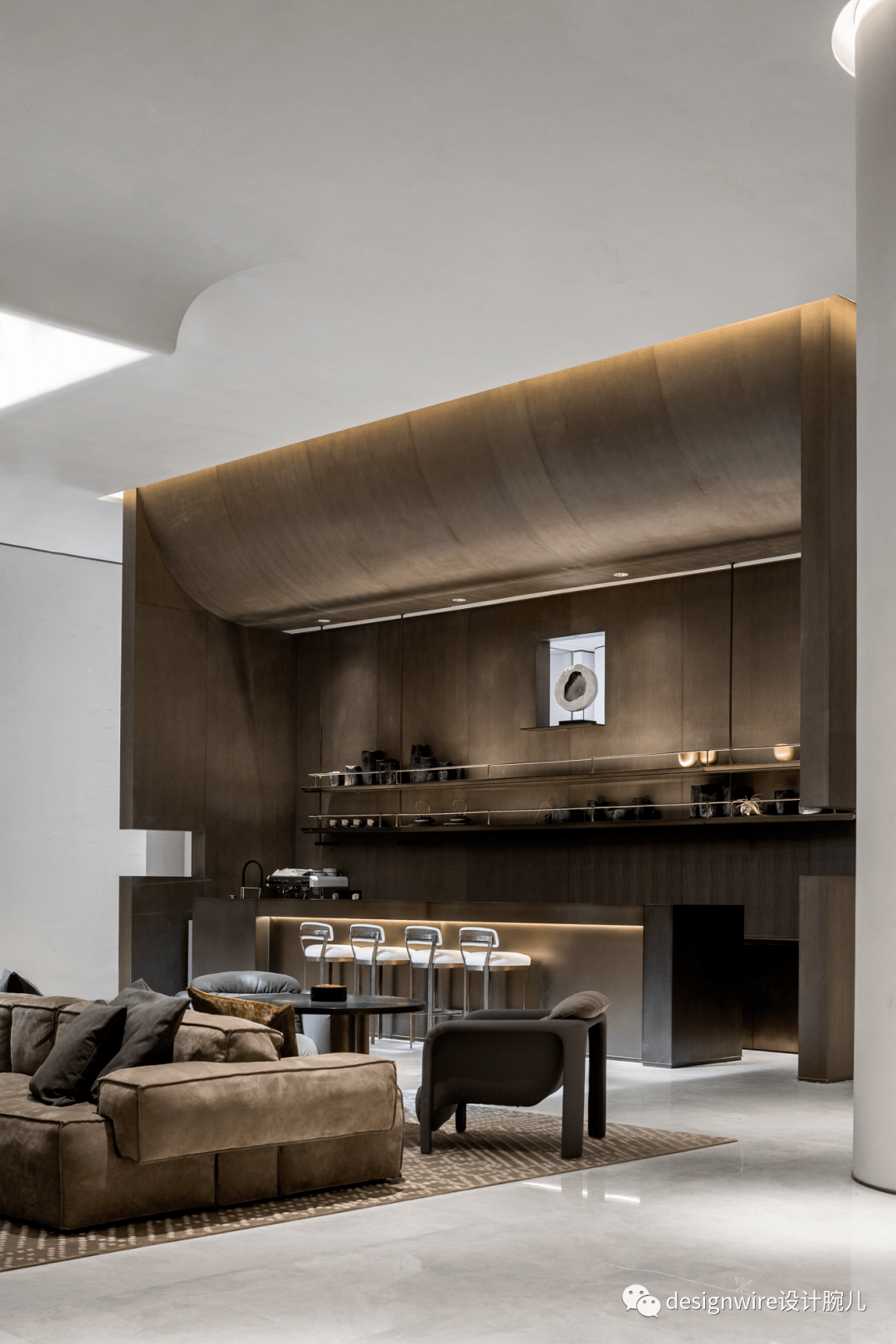 吴滨最新地产设计:一墅江安_空间_洽谈_皮影