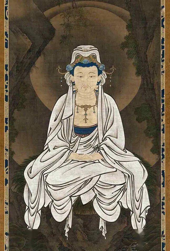 薄春雨:"画圣"吴道子白描水墨观音及其传派源流考_壁画_佛教_敦煌