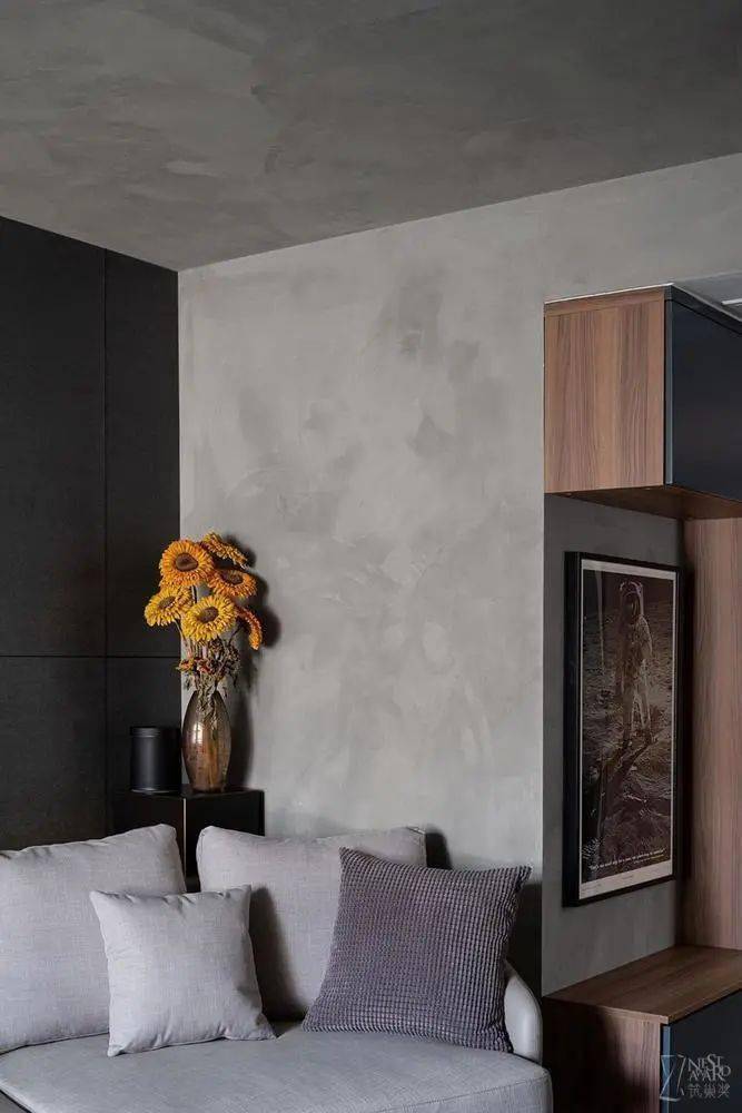 北京60㎡毛坯房改造工业风与艺术品结合竟还是航空世家