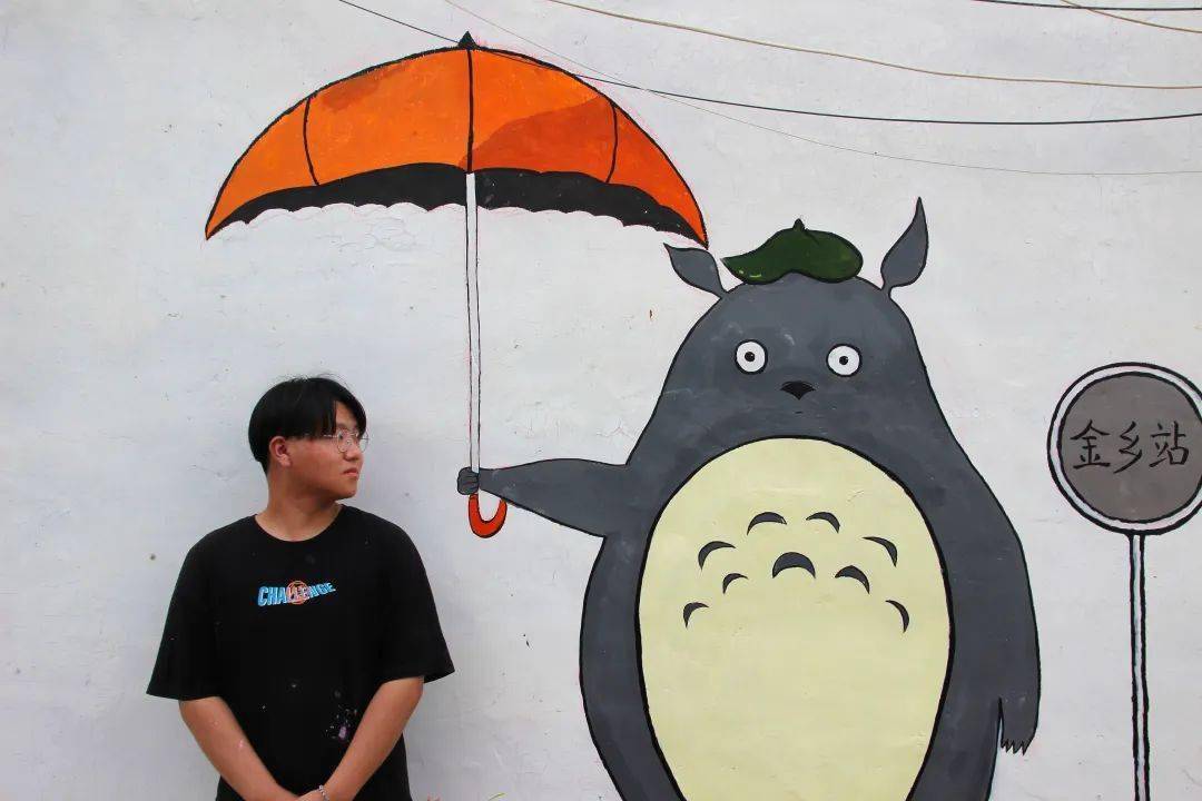 盎然视频展时光已逝,这次"青春绘就美丽乡村"墙绘志愿者主题实践活动