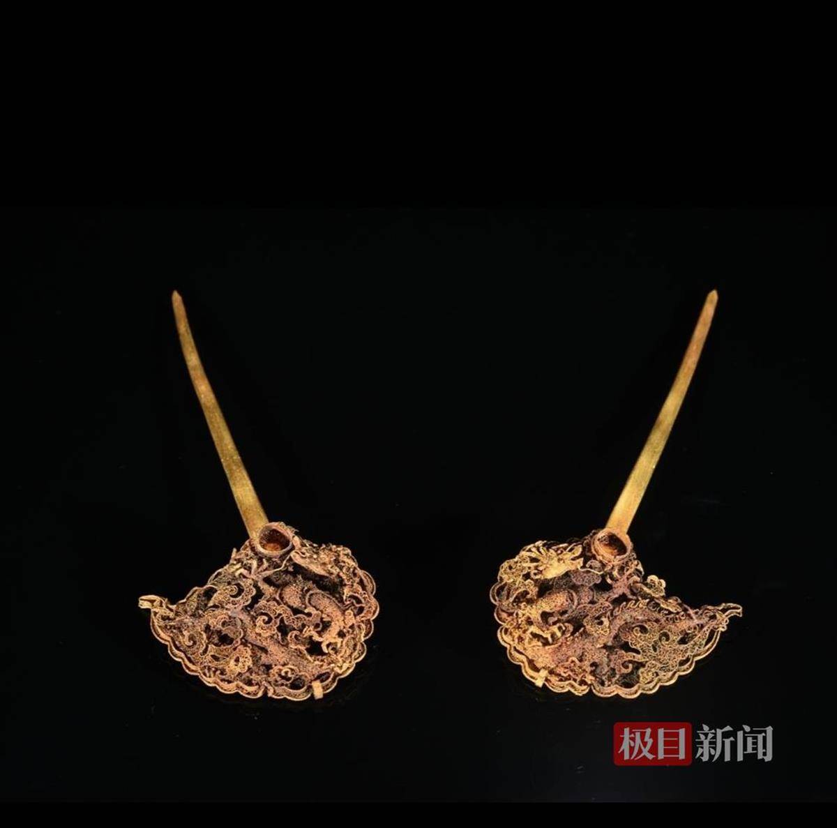 明代郢靖王夫妇喜欢的金首饰和文房用品，你喜欢吗？_观众_钟祥_文物