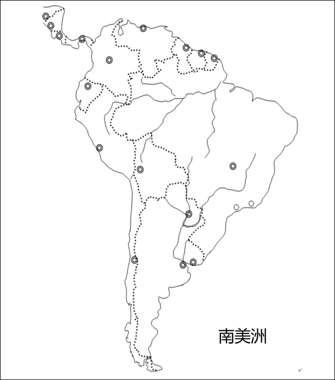 黑白世界地图 线描图片
