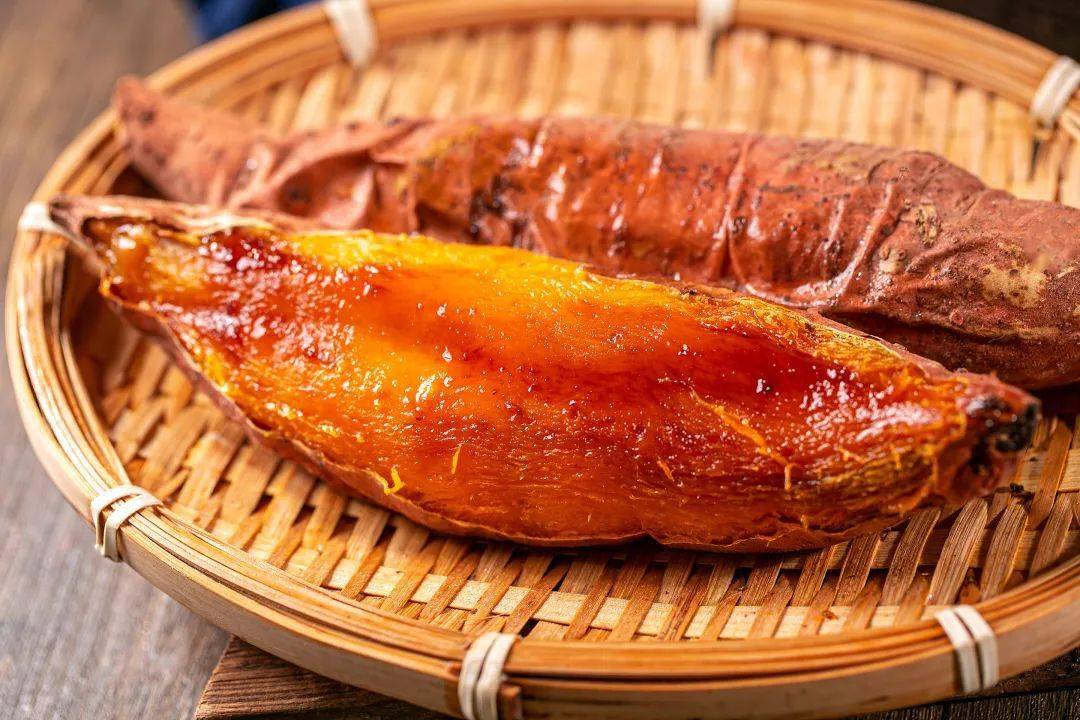 流蜜甜糯无丝无筋这种烟薯才是用来烤的绝佳红薯