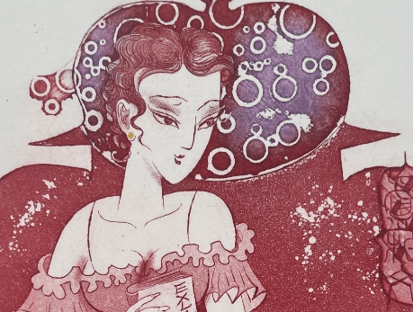 伴读图-易阳——秒杀价格:499元/幅创作年代:2017作品尺寸:105*60mm