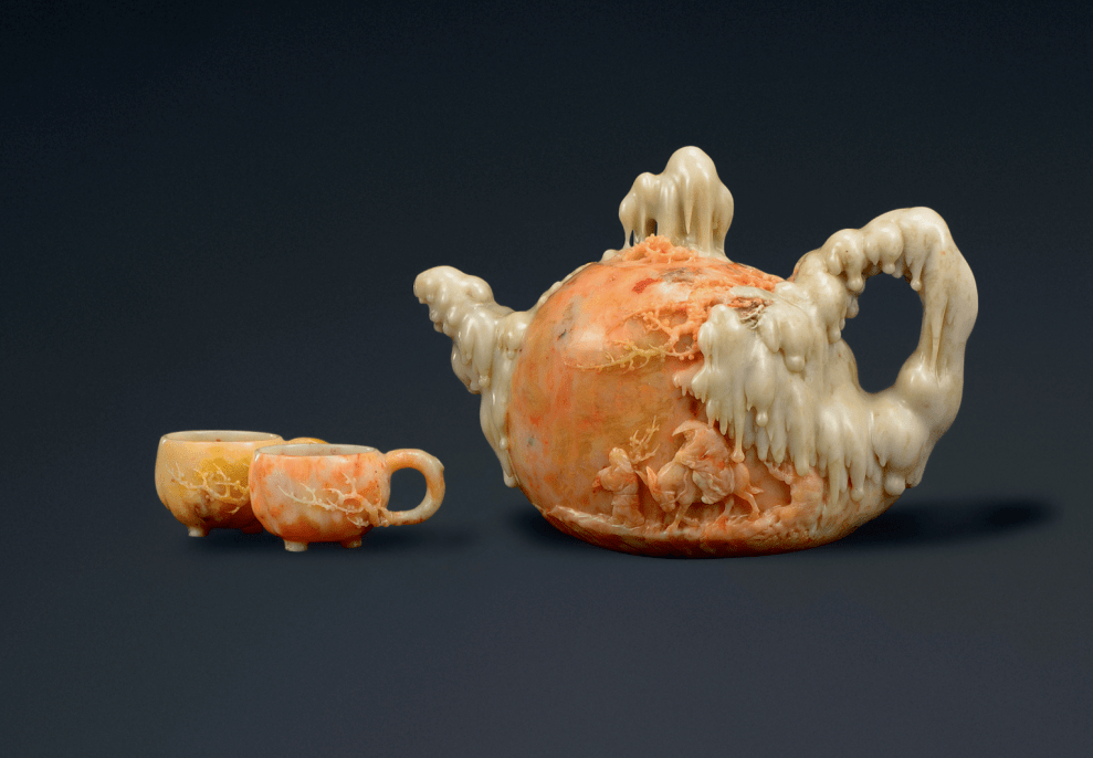 寿山石雕再添三位中国工艺美术大师_作品_陈明志_福建