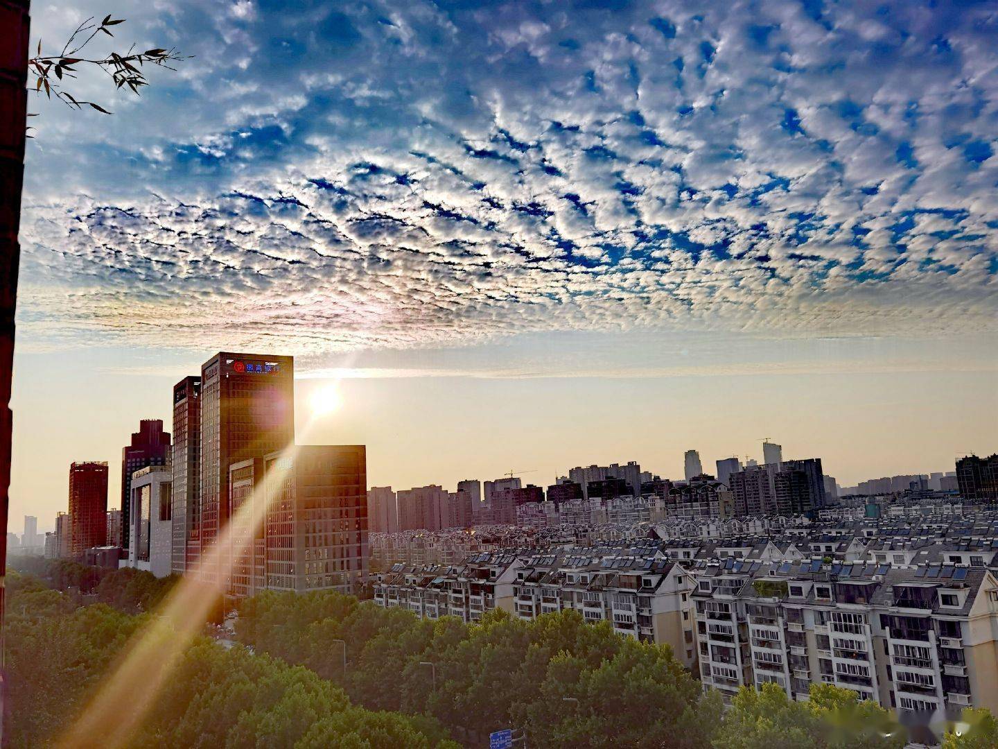 傍晚时分,当太阳把最后一束光洒向地面