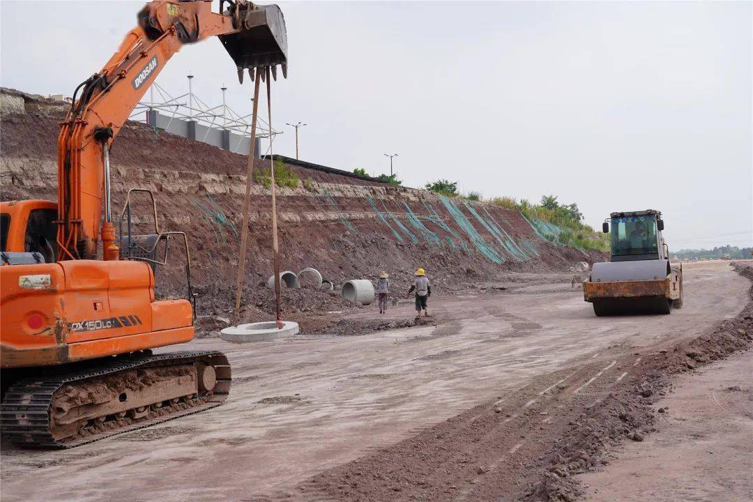 全力以赴拼經濟搞建設丨井研城市道路建設加快推進_城南新區_項目