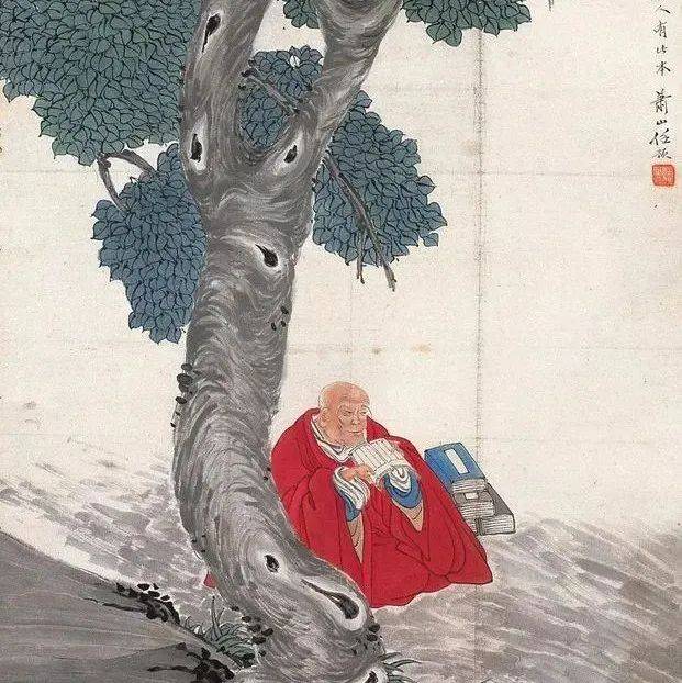 品读|海上 “四任”之一任预_任熊_绘画_艺术