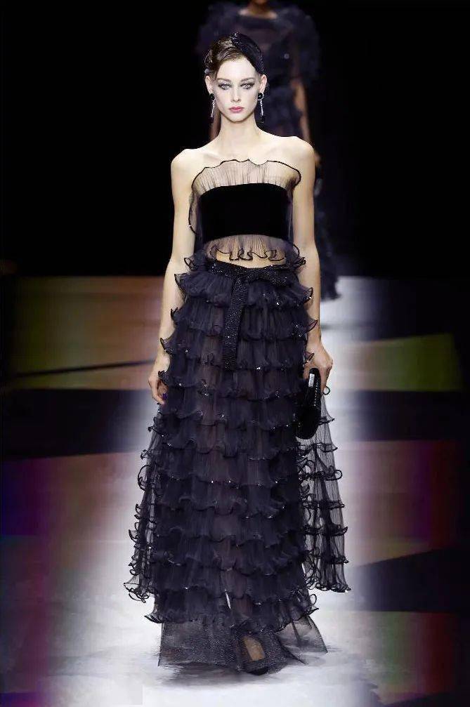 giorgio armani (阿玛尼) 2022秋冬高级定制系列_银河_礼服_色彩