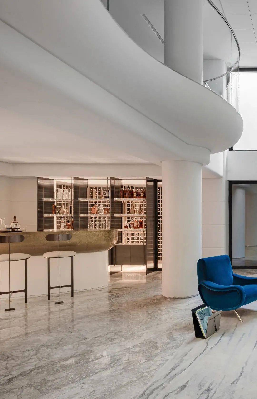 邱德光新作|820㎡新中式豪宅,梦回江南烟雨中_园林_拙政_黑金