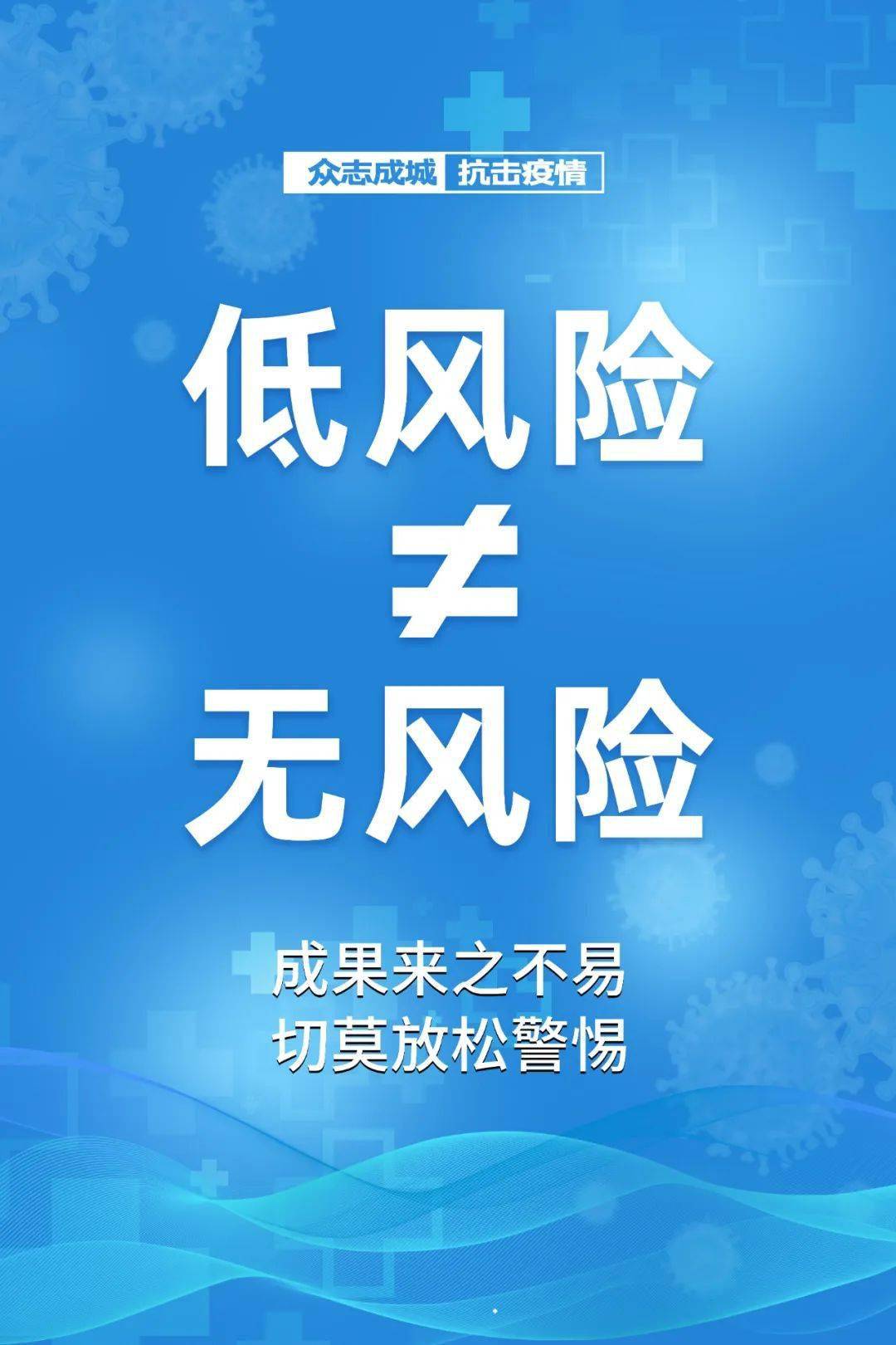 低风险≠无风险!请共同守护来之不易的防疫成果_防控_疫情_密克