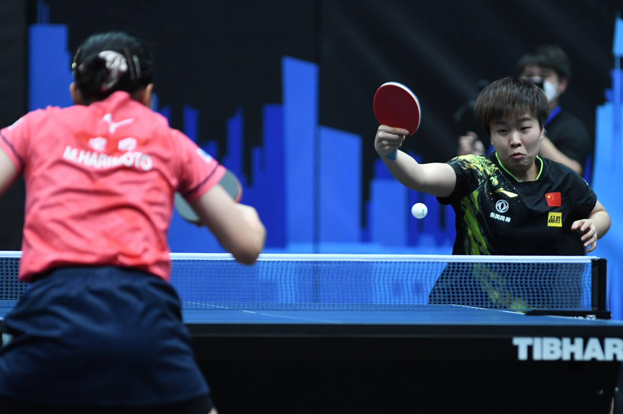 乒乓球——常规挑战赛突尼斯站:张瑞夺得女单冠军