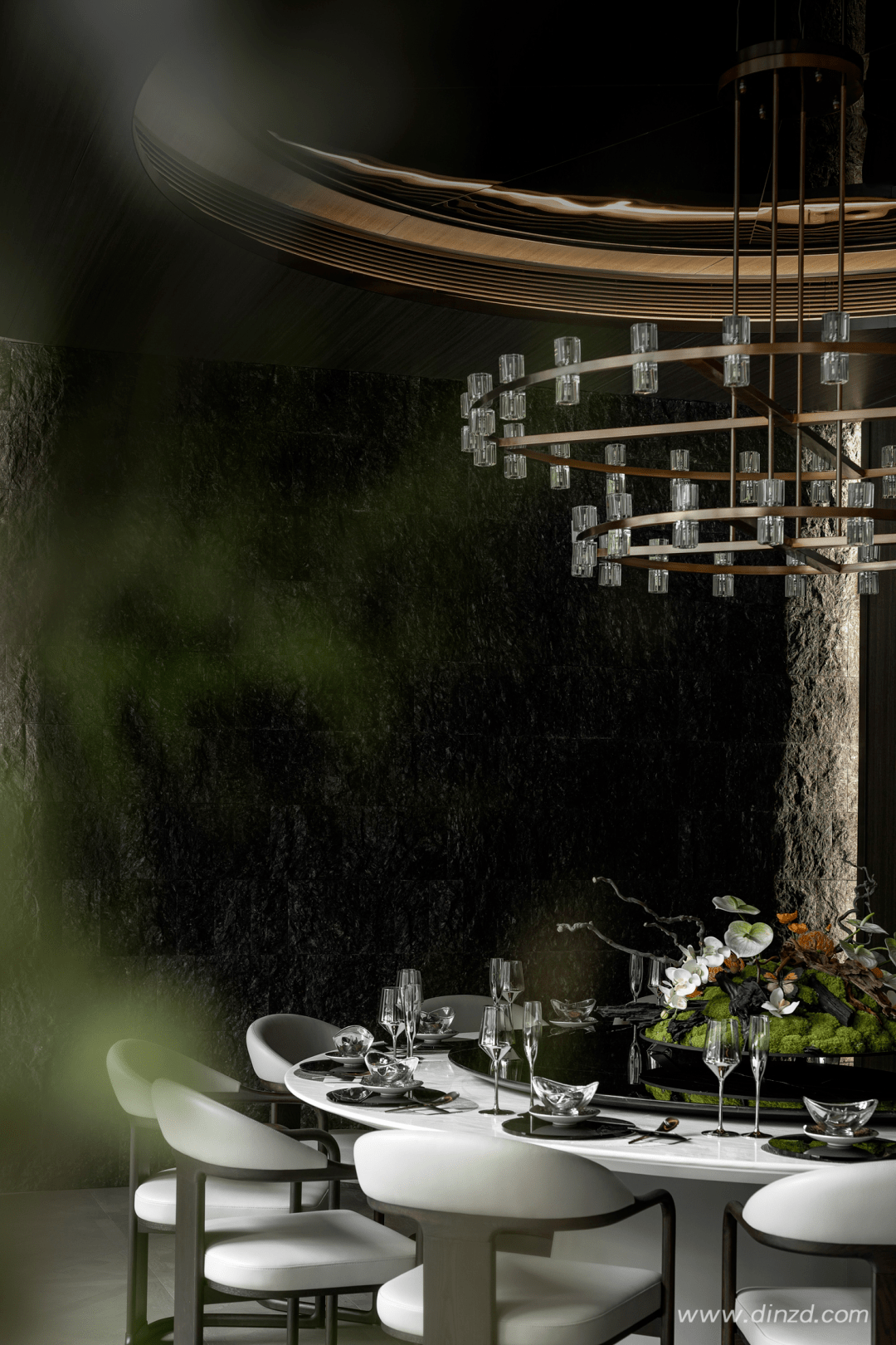 dinz德网 | 集艾设计 · 居江心,贯文脉,隐逸东方_空间_自然_全逸