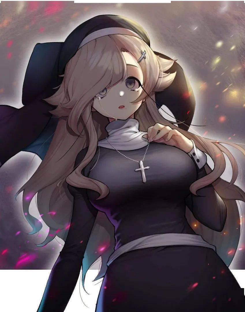 治愈的微笑神圣的语言空灵的歌声二次元小众萌属性象征着神圣与圣洁的