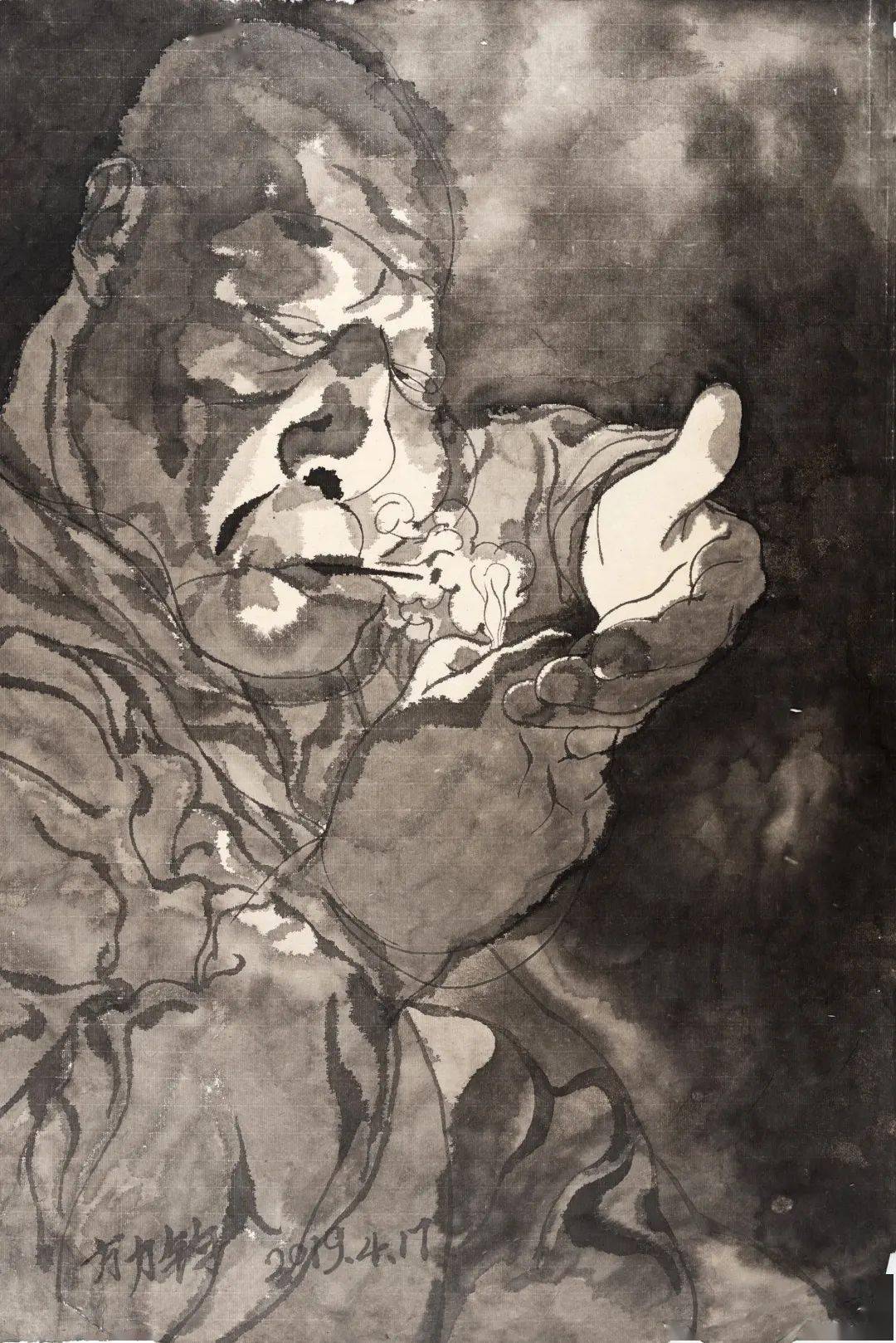 中国水墨年鉴方力钧的自由之境