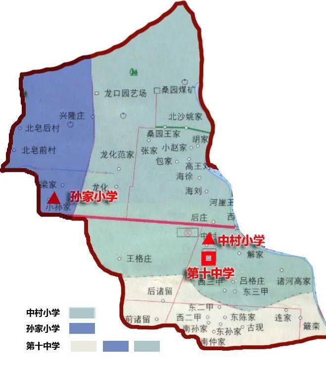 龙口市北马镇地图图片