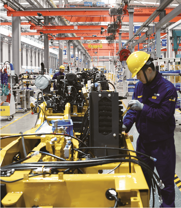 卡特彼勒路面机械公司上半年完成全年目标任务的70%.