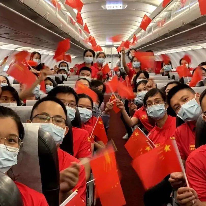 桂琼同心！北部湾航空双机护送广西医疗队驰援海南_保障_航班_包机