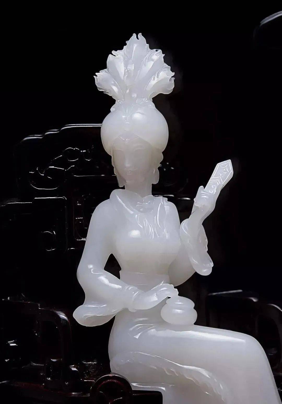 仕女,玉雕界的一股"泥石流"!_题材_人物_玉石