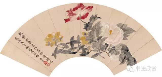 故宮博物院の名蹟　名画38明清花鳥扇面(一) 専用額付 二玄社 Yahoo!オークション -「明清花鳥扇面」の落札相場・落札価格