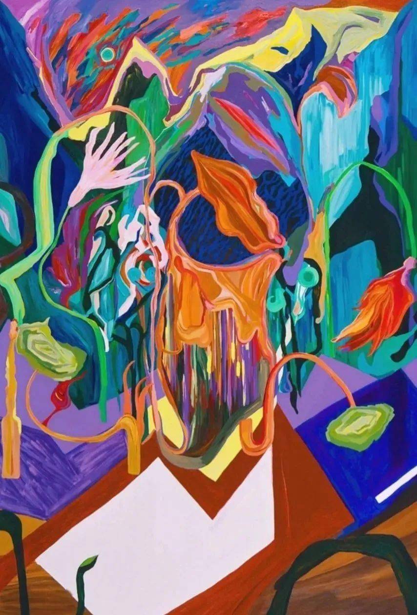 用抽象超现实主义手法来表现,很有个性!_ccae_作品_王登峰