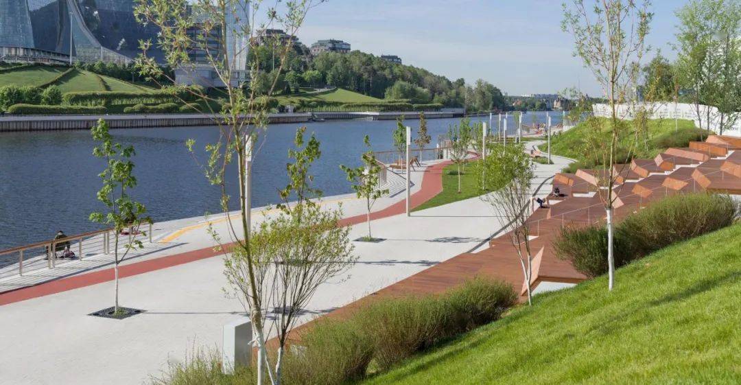 滨水景观,居然可以这么美!_河堤公园_设计_进行