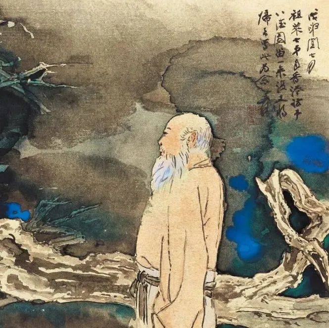 张大千：中国画史上前所未有之先例_cmx_绘画_壁画