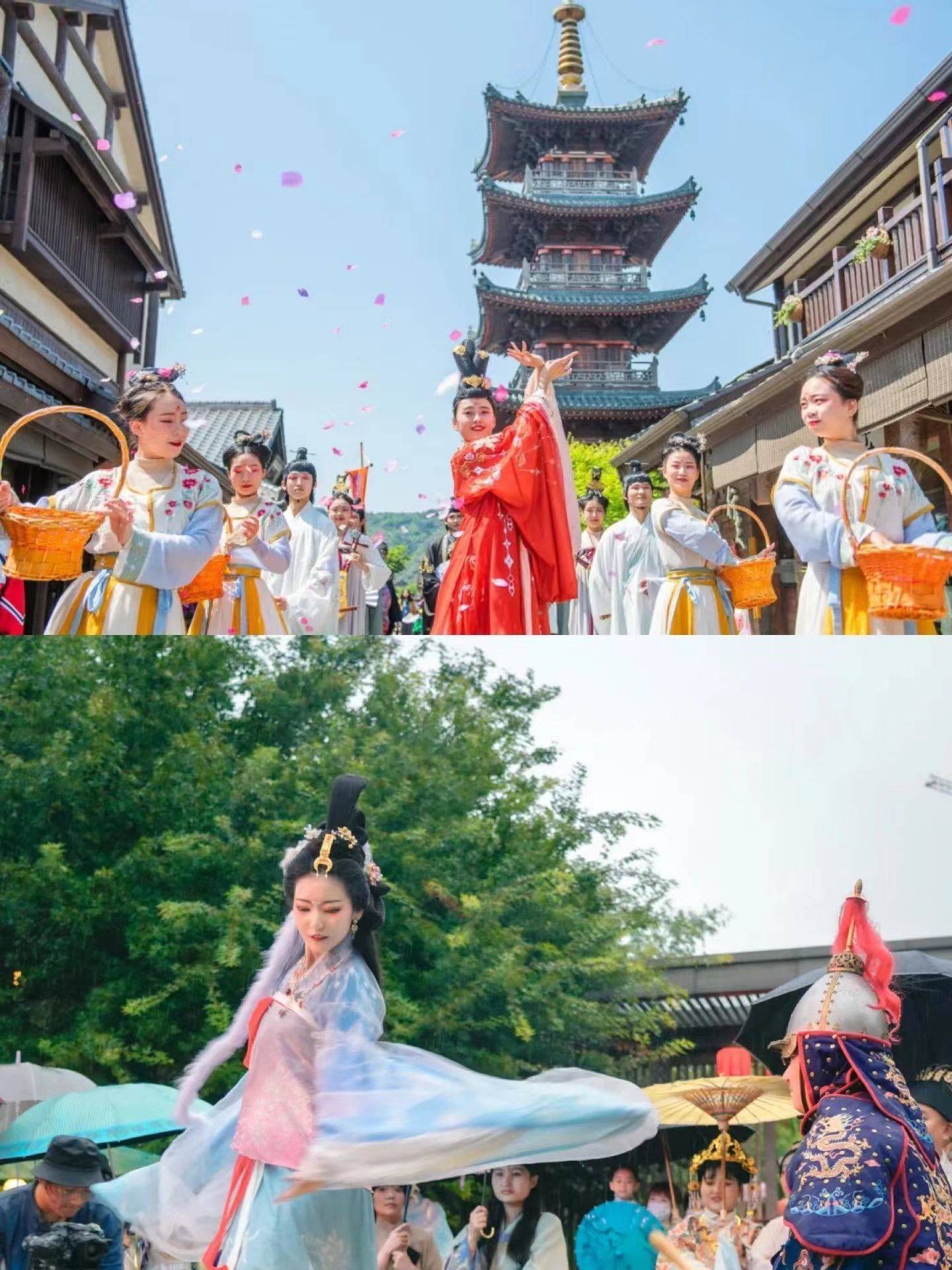 北京团建15中秋古风游园会×沉浸式剧本杀_花灯_灯光_盛宴