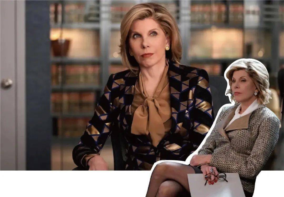 而被很多时尚媒体评选为年度最佳妆造的原版《傲骨贤妻》,早抛开了