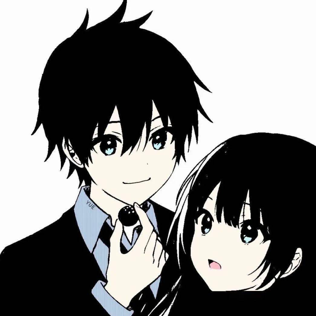 情侣头像 | 独一无二的反差系情头_wi-fi_图片_蓝色