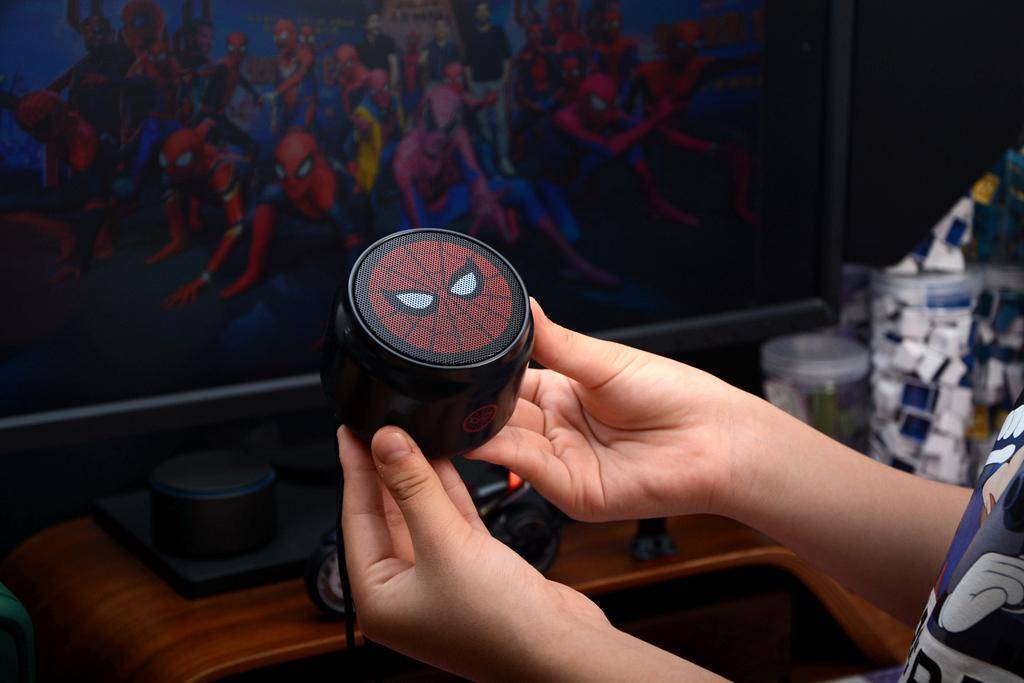 户外小钢炮,迪士尼授权,59元,漫威系列便携式蓝牙音箱体验