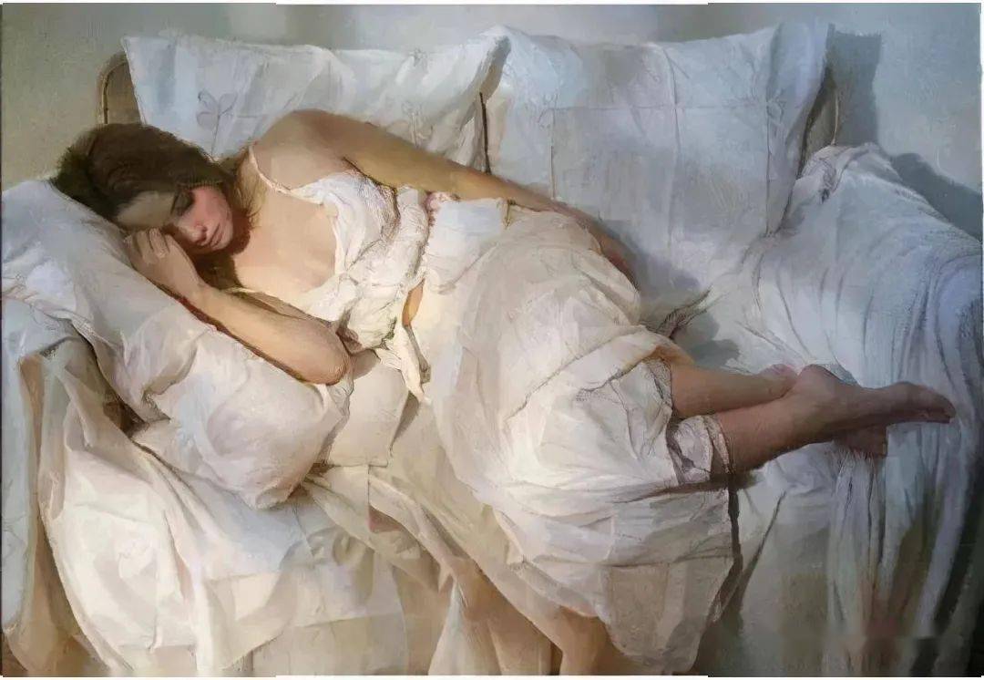 俄罗斯画家serge marshennikov油画中的美少女_作品_serge_油画