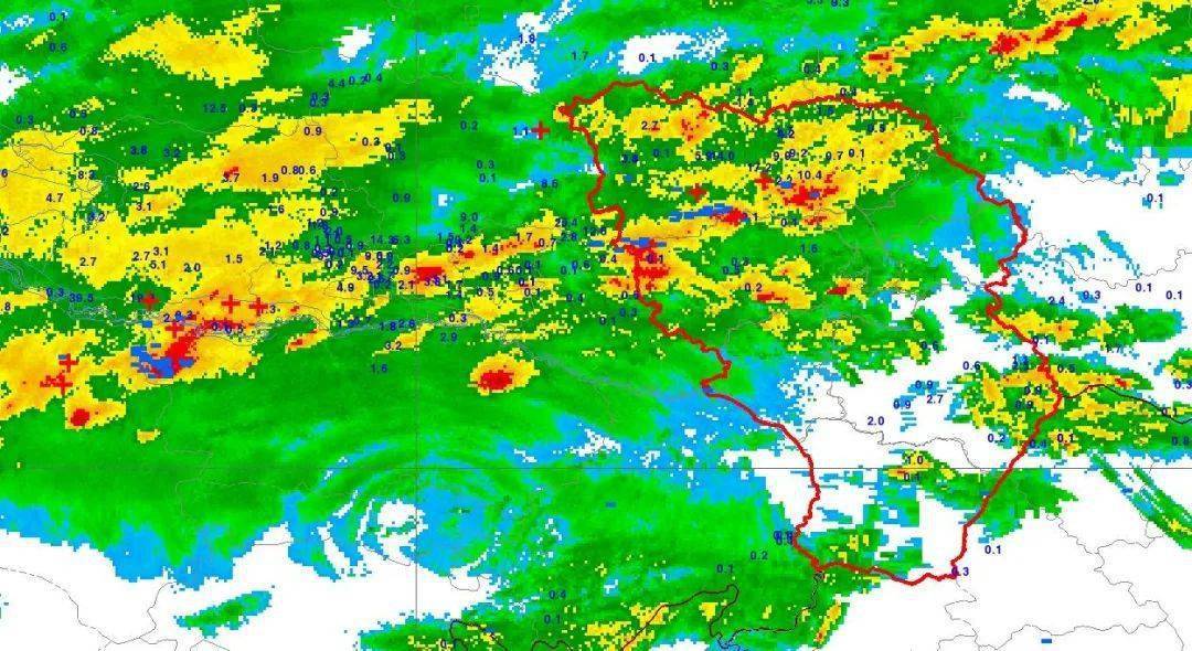 呼和浩特發佈暴雨預警!_降雨_天氣_大部地區