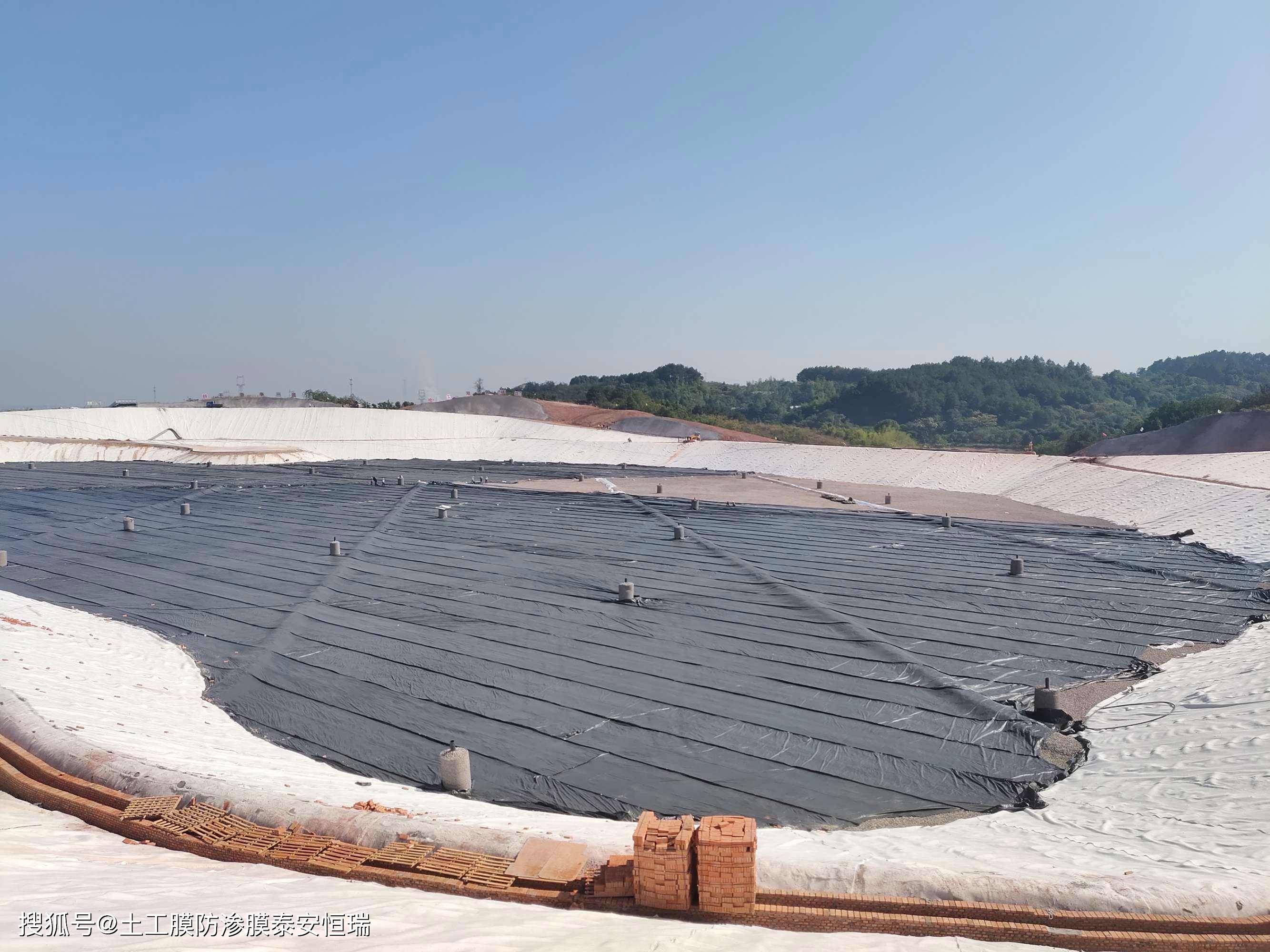 北京大宁调蓄水库两布一膜hdpe土工膜在防渗中的应用_施工_焊接_薄膜