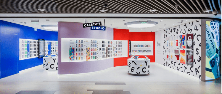 风靡全球的生活配件品牌casetify中国内地首店(全球第18家门店)现已