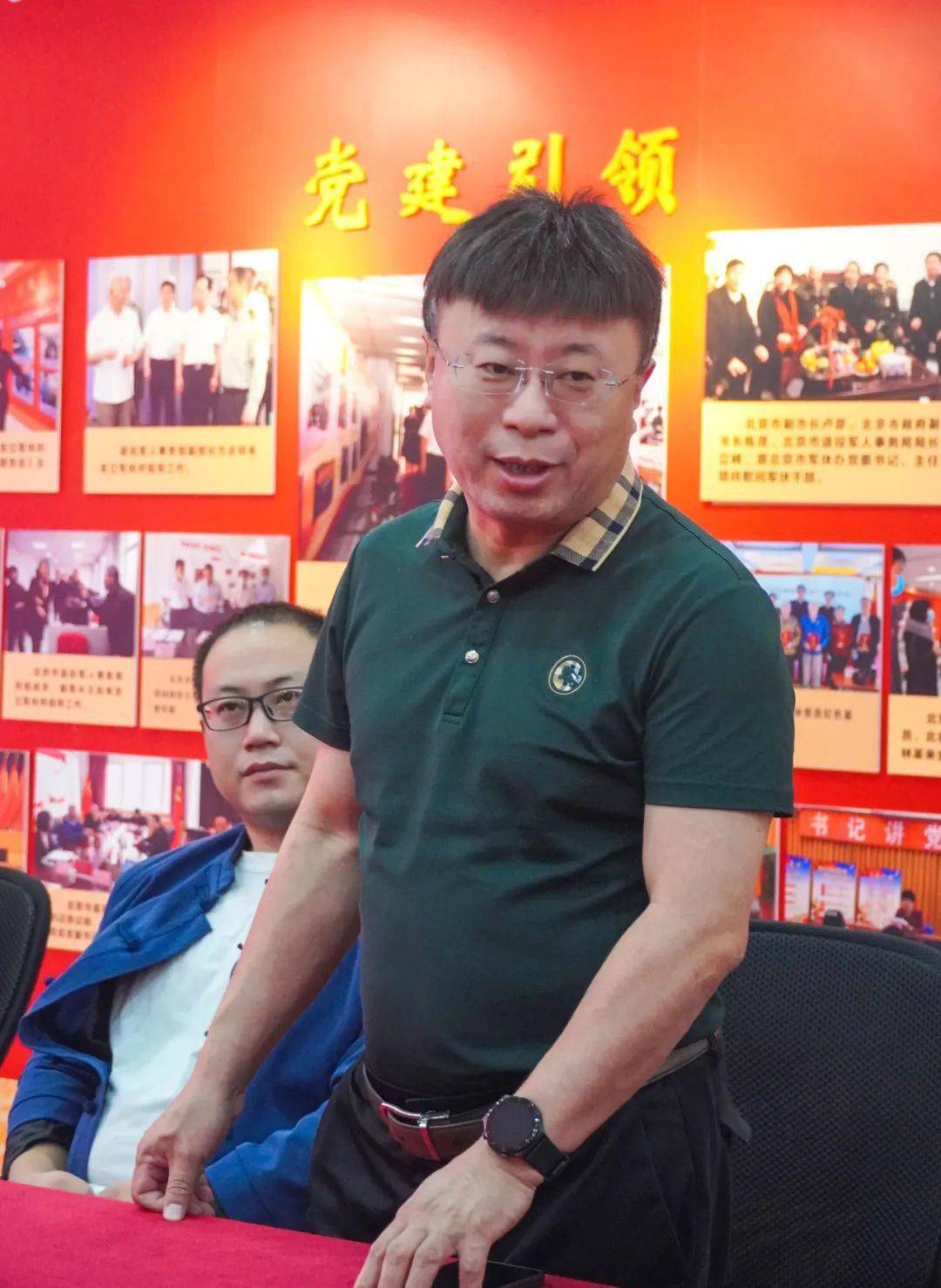 图/徐培利董事长凝心聚力,推动养老产业高质量发展promote the