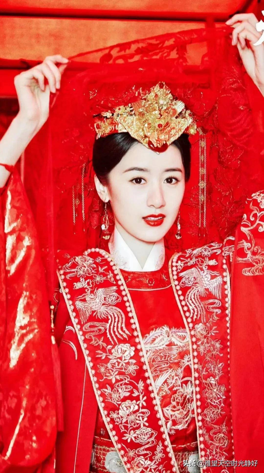 凤冠霞帔,十里红妆～影视剧女明星唯美古装嫁衣最新最全大盘点_整理