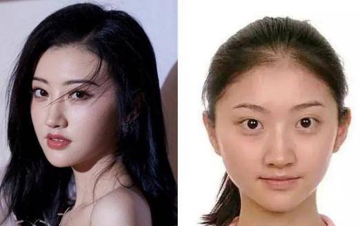 12位女星证件照对比,赵丽颖差距大,杨紫整没整一目了然_景甜_杨幂