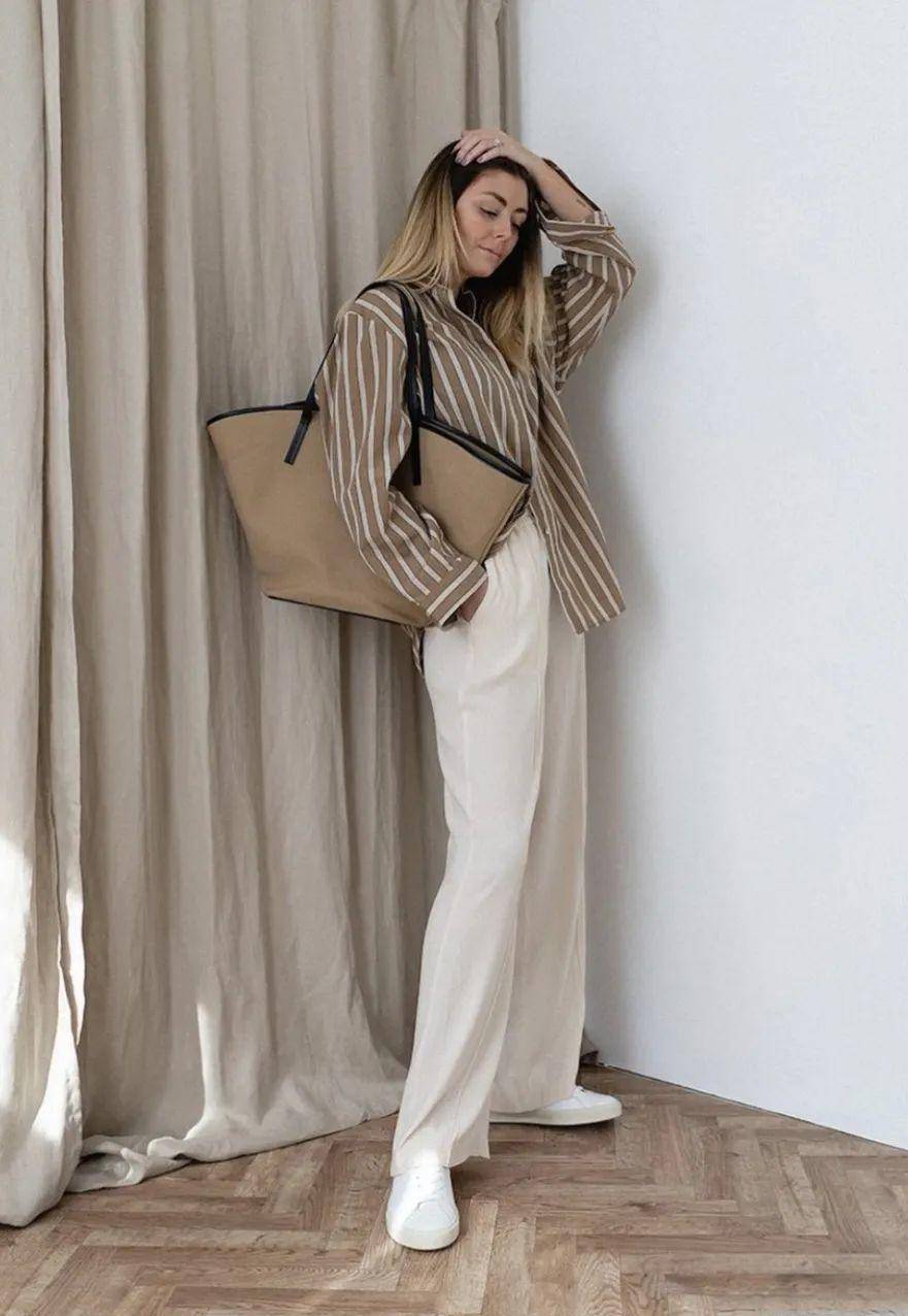 说到通勤装的穿搭,还是国外博主们比较值得借鉴.